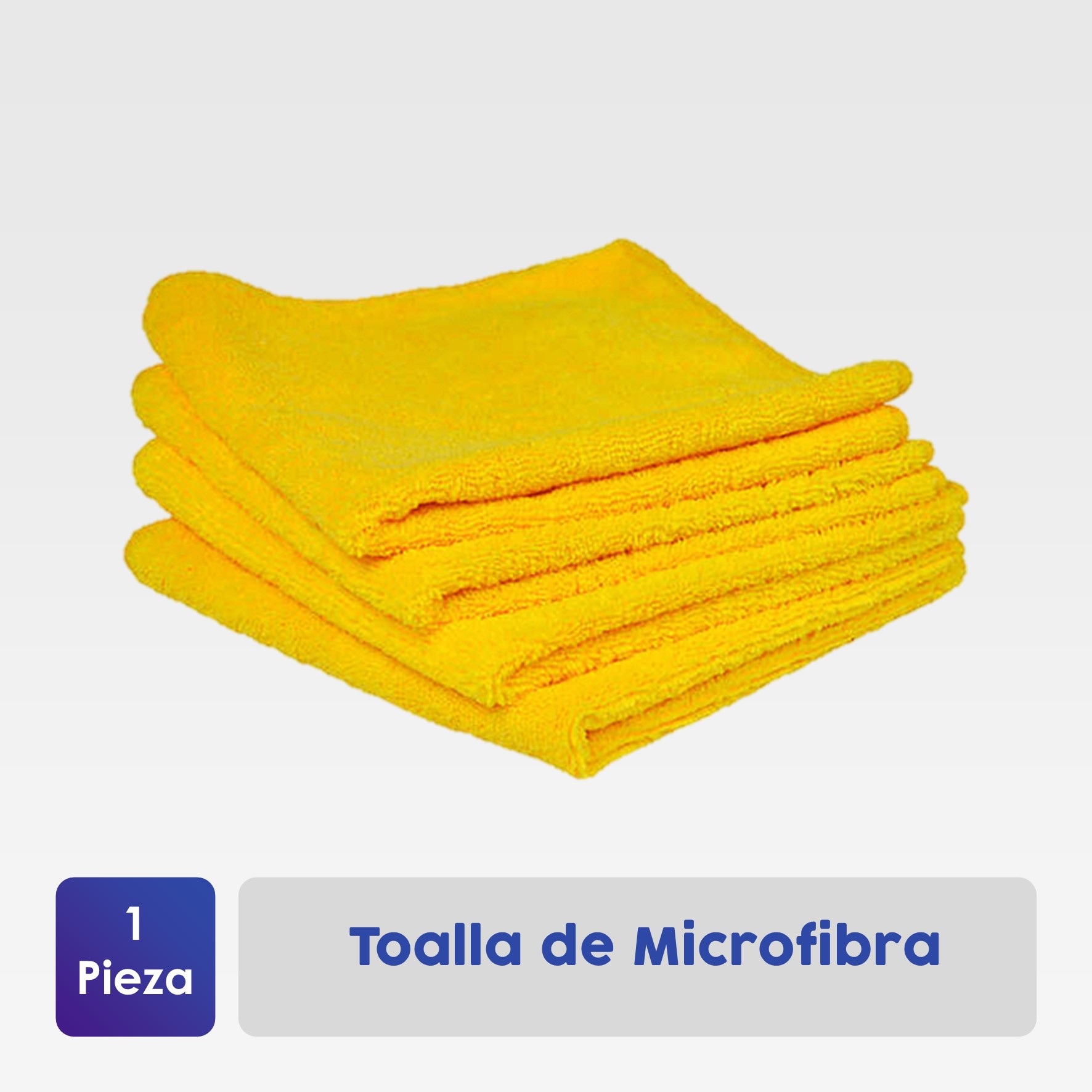 Paño Microfibra Amarillo 40 x 40 CM