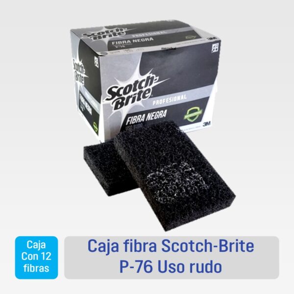 Caja Fibra Scotch Brite Negra-P76