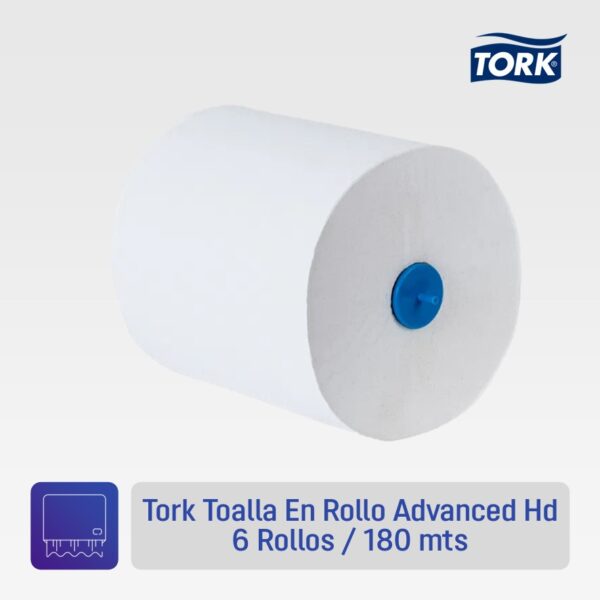 Tork Toalla En Rollo Advanced Hd 6 Rollos / 180 mts